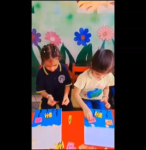 Montessori Art Projects activities @ F.Block Girls Campus | SS Montessori & School | Facebook