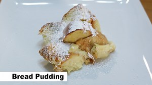 How to make bread pudding | Super easy homemade bread pudding recipe