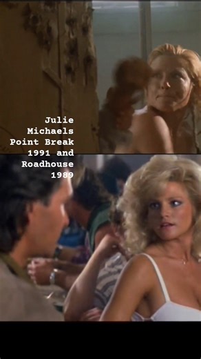 Julie Michaels - Point Break 1991 and Roadhouse 1989 😎🔥 #shorts #80s #90s #didyouknow #people #film