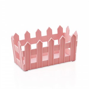 [Hot Item] Color Plastic Fence Flower Pot (KD1151)