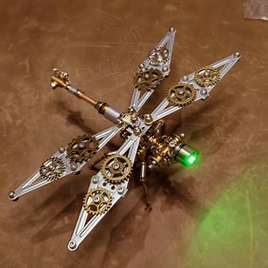 Personalized Toys Steampunk Bee Model, 3D DIY Dragonfly Insect Brass Puzzle , Great Gifts for Teens and Adults Ornament Christmas Gifts - Etsy