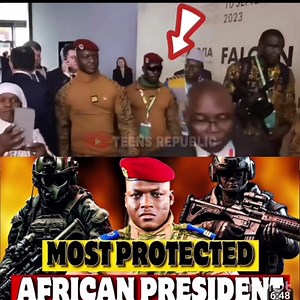 Watch and see the Most Proteceted African President who is Surrounded by Highly trained Mèrcenàries and Guards. | Great Favour
