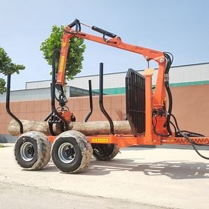 [Hot Item] Tractor Mounted Log Loader 3point Hitch Log Timber Forest Crane Grapple
