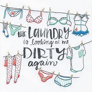 Out to Dry Needlepoint Embroidery Kit with Pattern