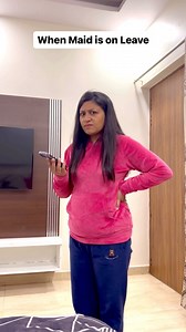 80K views · 3K reactions | When maid is on leave #woman #husbandwife #wife #comedyreels #funnyreels #viralreels #trendingreels #couplegoals #ramsafamily | Raj Singh | Facebook