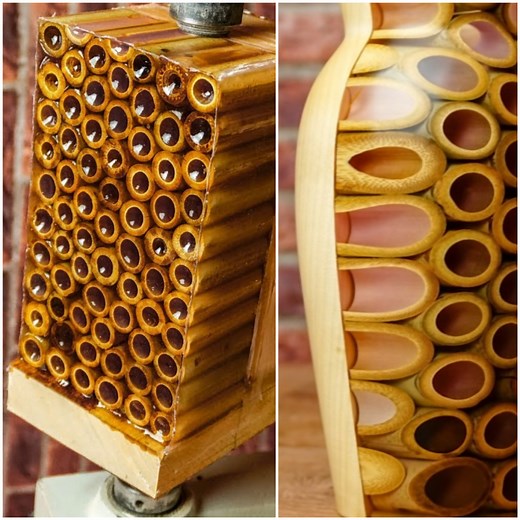 Woodturning - Bamboo Vase | MetDaan DIY