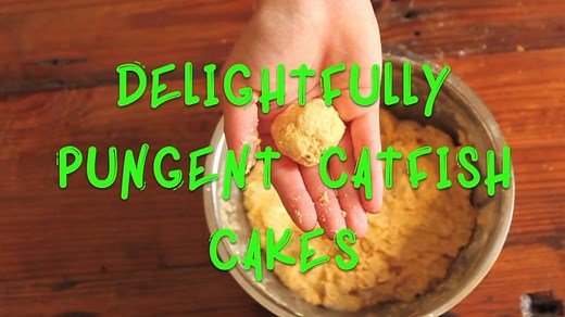 The Bait Chef: How to Make Delightfully Pungent Catfish Cakes Full recipe: http://fieldandstre.am/bait #SportsmansNotebook | Field & Stream