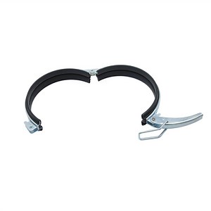 [Hot Item] HVAC System Ventilation Air Duct Ring Clamps Quick Release Rapid Lock Pipe Clamp 225mm