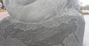 MFA Ukraine: Russia map with occupied Crimea erased from sculpture in Turkey (Photo)