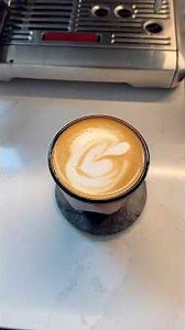 morning coffee routine with the Breville Express ☕️ latte art was half decent today 😅 #breville