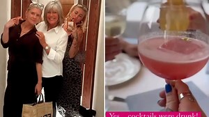 Ruth Langsford enjoys boozy night out amid ongoing Eamonn Holmes divorce