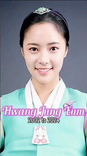 Hwang Jung Eum evolution from 2002 to 2024