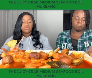 5.4K views · 96 reactions | THE JUICY CRAB MEDIUM SEAFOOD BOIL MUKBANG | Mukbang Family | Facebook