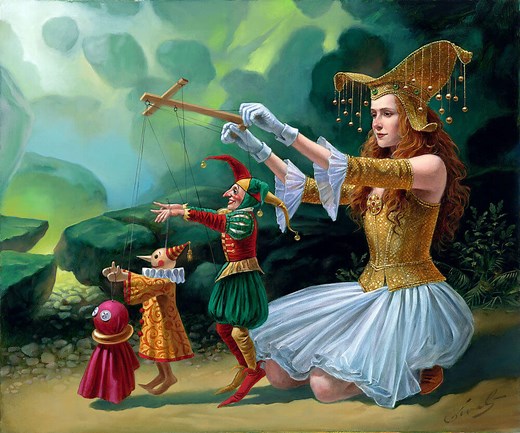 6 Michael Cheval Artworks Explained by the Artist