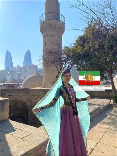 3.7K views · 51 reactions | Iranian woman in Iranian traditional clothes in Baku 懶❤️ | Iran In Photos | Facebook