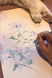 18K views · 141 reactions | When Flowers Speak in Ink ️覆律‍♀️ | Creative Inspiration For You | Facebook