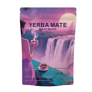 [Hot Item] Vegan Powder Instant Tea Yerba Extract Mango Peach Tea OEM Nature Flavor Healthcare Supplements Electrolyte Powder