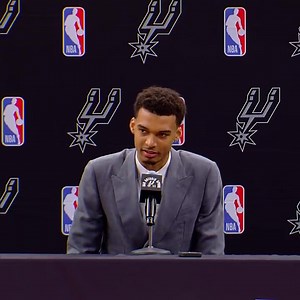 Wembanyama talks about his dinner with David Robinson, Tim Duncan, and Manu Ginobili. | SPURS Uncensored