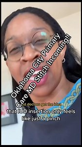 #stitch with @nimay.ndolo As a #physician without a #cervix who practices #primarycare in #oklahomacity I pull out all the stops! #womenshealth #birthcontrol #familypractice #iud #iudinsertion WellRoundedPhysician | dryoun