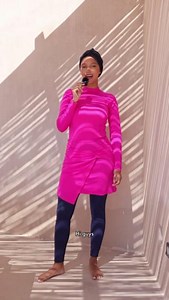 2.5K views | Beach day essentials: Styling our hot pink Maya swimsuit - a staple piece in your summer wardrobe #LYRAModest #LYRALadies | LYRA Modest | Facebook