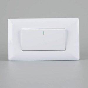 [Hot Item] White Single-Gang Light Switch with an Indicator Light Wall Switch 2026