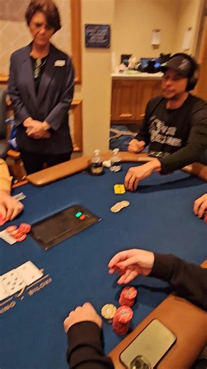 Stuart Breakstone at risk in the Beau Rivage Heater. | Gulf Coast Poker.NET