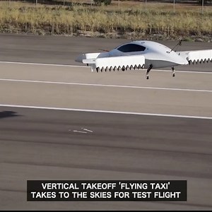 WATCH VIDEO: German company Lilium tested its vertical takeoff "flying taxi" in southern Spain on Tuesday (18 July). | ShanghaiEye