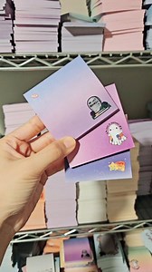 What color sticky notes do I need more of? do you have a favorite color for stationery? I find that I gravitate towards blue and purple the most but love to try new things. 💜 #stickynotes #stationery #officelife #stationeryaddict | Jem and Cozy