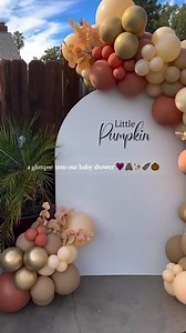 Revisiting @taraaccardo's pumpkin-themed baby shower... ✨️🤎🎃 Shop her look at ♡PinkBlushMaternity.com♡ #prettyinpinkblush song // jennifer__chong•Original audio | PinkBlush Maternity