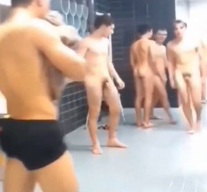 College team showers