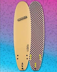 The 7’ Odysea LOG is one of the best all-arounders! Whether it’s big or small you can hog the waves on a LOG! The real question is what flavor? Vanilla? Lemon? Strawberry? Blueberry? . . #catchsurf #odysealog #soft #surfboard | Catch Surf