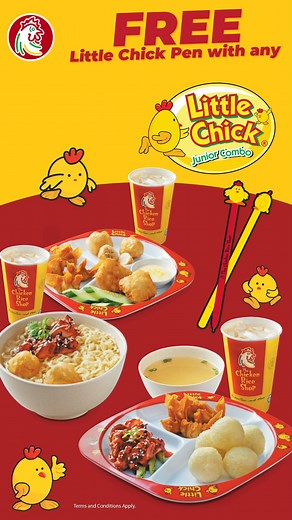 Get your FREE Little Chick Pen with any Kid’s Meal purchase now! Valid for one (1) Little Chick Pen per purchase of one (1) Little Chick Junior Combo for kids below 12 years old only. Terms & conditions apply. *While stocks last. ​​ Link in bio for more info!​ #thechickenriceshop #tcrsmy #kidsmeal | The Chicken Rice Shop
