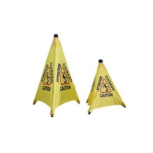 [Hot Item] 21" Reflective Umbrella Cone Pop-up Safety Cone Folding Warning Floor Sign