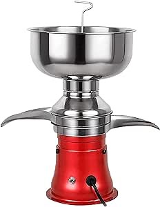 Milk Cream Centrifugal Separator, 100W Electric Cream Separator Stainless Steel 100L/H Goat Milk Separator Turning Raw or Whole Milk into Cream and Skim Milk Cow Cream Separator