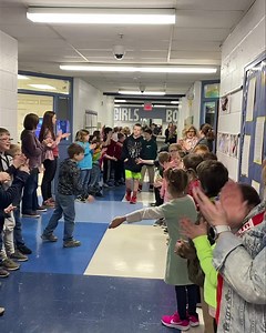 Lakeside Elementary held a clap around Friday morning for Levi Meadows, Colton Johnson, and Cade Neophyto as they headed off to the youth state wrestling tournament this weekend. Good luck PCS wrestlers! 🤼 #PutnamProud | Putnam County Schools - WV