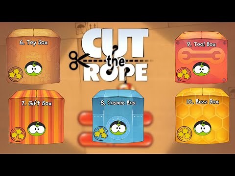 Cut the Rope - Season 02 (All Boxes) | 3 Stars Walkthrough