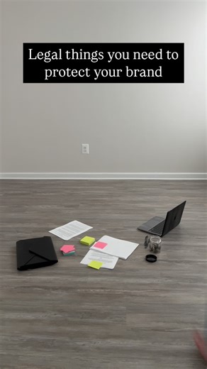 Hot take: If you don’t legally protect your brand, do you even have a brand? Look, DIY logos and clever names are cute… until someone steals them and makes bank while you’re left crying into your coffee. Trademarks. Copyrights. Solid contracts. Get them. Yesterday. #LegalBoss #BrandProtection101 #EntrepreneurProblems #TrademarkIt #BecauseICanSueYou | Rachel Brenke