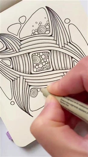 Zentangle Simplicity Part 2 🖤 Thank you for watching! #zentangle #arttherapy #StressRelief #satisfyingvideos #zentanglevideo #zentangledrawing #zentangleinspiredart #zentanglepattern #zentangleartist #zentangleart #lineart #zenart | Stress Releif