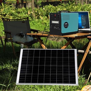 [Hot Item] Reliable Solar Power Generator for Emergency Situations with LED Illumination