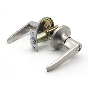 [Hot Item] Durable in Use Modern Design Ss 2 Lever Door Lock Set