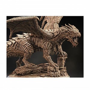 Ancient Red Dragon Miniature | Gargantuan Dragon Boss | Resin Monster - Etsy