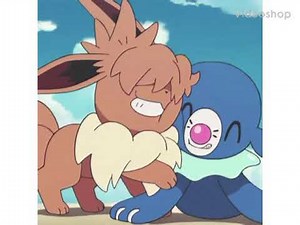 Eevee and Poppilo ~Shower APMV~