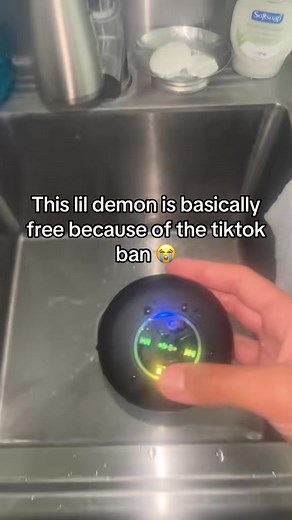 3K views |  Got this Mini Bluetooth Shower Speaker and I'm in love – the LED light is so cool! It's waterproof, hands-free, and rechargeable. Perfect for beach, shower, or home stereo! ✨ | Culminatew | Facebook