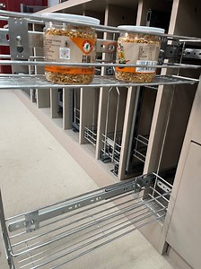 [Hot Item] Adjustable 2-Tier Pull out Kitchen Organizer Cabinet Drawer Basket Cy-23-200