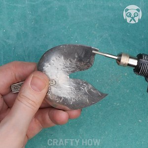 Turning Spoon Into Beautiful Jewelry! | Crafty Panda How