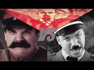 Stalin vs Hitler vs Lenin. Epic Rap Battles of History.