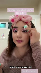 CC SKIN CARE ROUTINE Cristal Cosmetics code: Jackie Step 1: make up remover oil Step 2: make up remover water Step 3: wash face with amino acid face cleanser & ultrasonic facial brush Step 4: dry face Step 5: apply hyaluroic acid serum & vitamin C serum Step 6: apply rose petal gel mask | Cocinando y platicando con Jackie