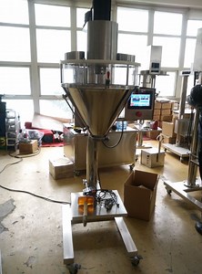 [Hot Item] Talcum Filler Powder, Auger Powder Filling Machine, Soda Powder Bottle Jar Filling Machine