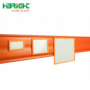[Hot Item] Industrial Supermarket Warehouse Pallet Rack Plastic Magnetic Label Holder