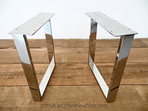 [Hot Item] Modern Bench Legs, 16" Frame Tube Coffee Table Legs